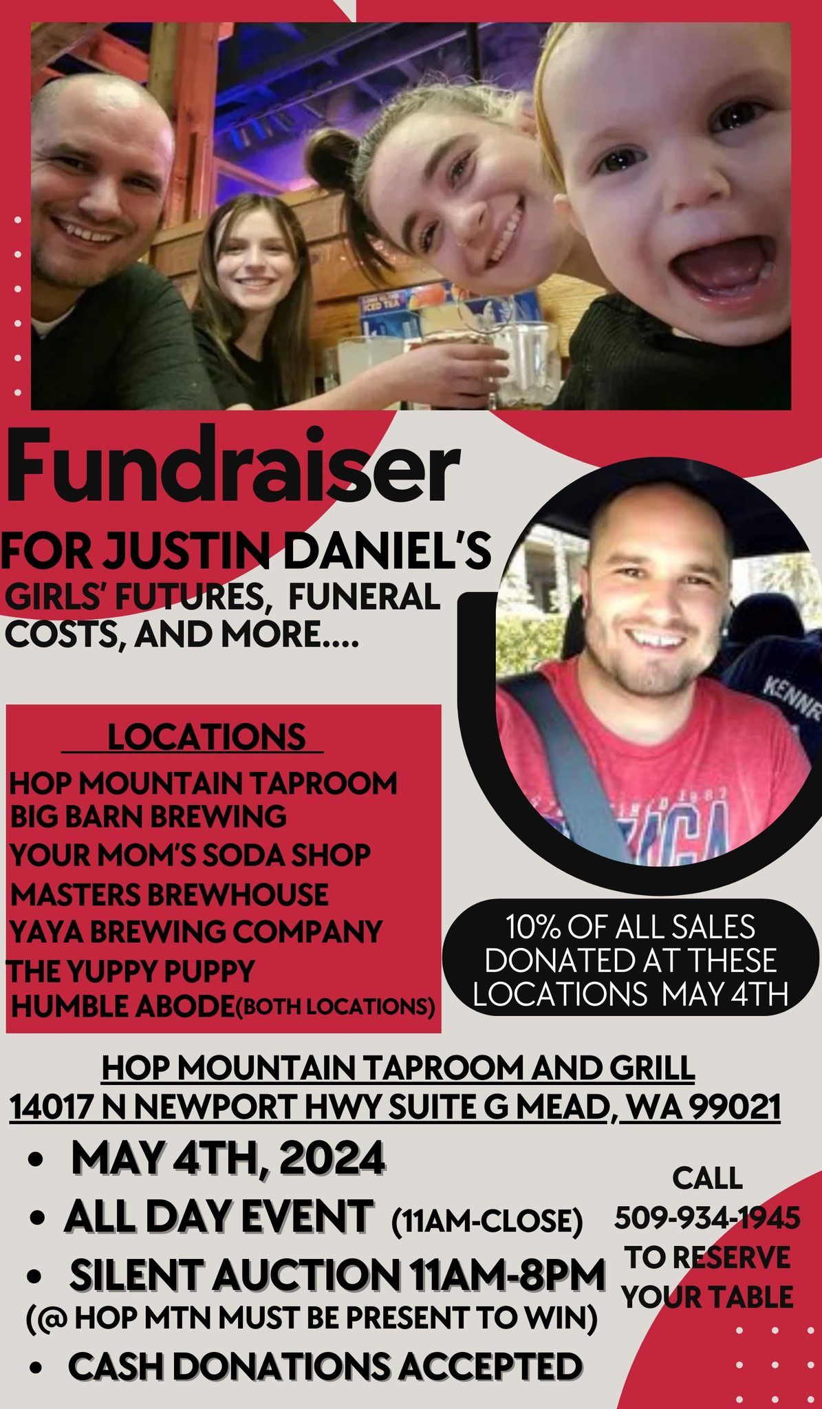 Fundraiser May 4th (Please READ!)