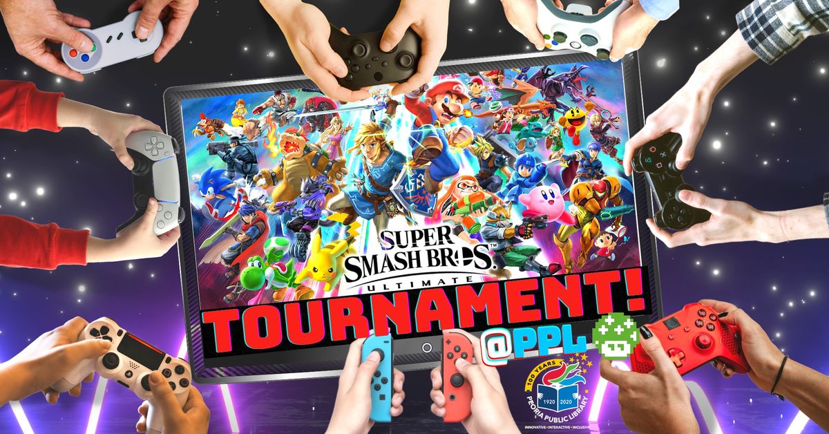 Super Smash Bros. Tournament @ The Peoria Main Library