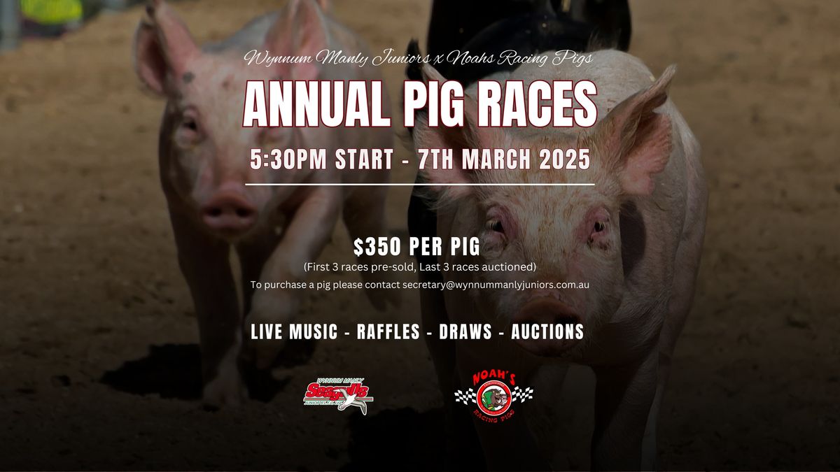 Annual Pig Races