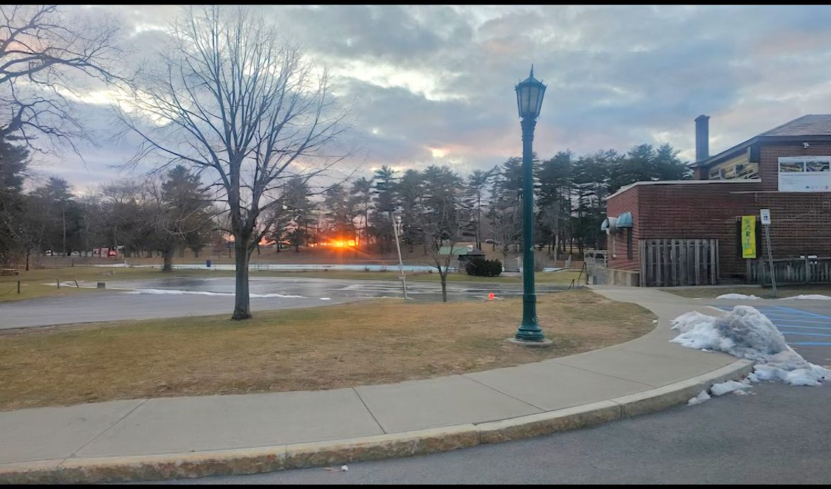 Walk in Central Park,  Schenectady 