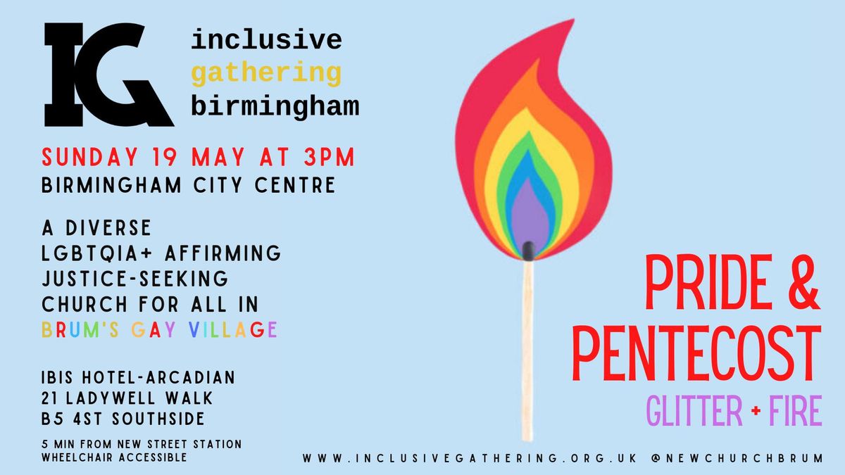 Pride & Pentecost at Inclusive Gathering Birmingham