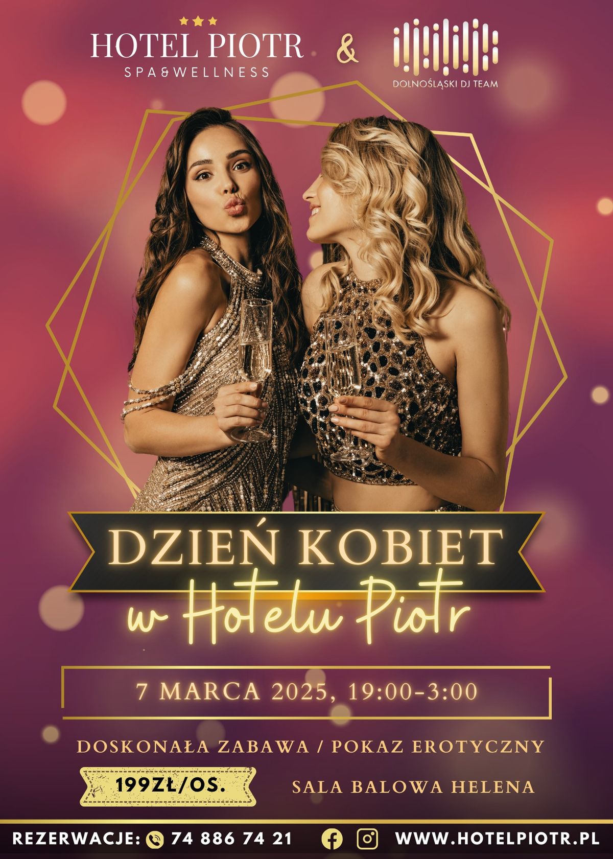 Dzie\u0144 Kobiet 2025 w Hotelu Piotr \/ 7.03 \/ PI\u0104TEK