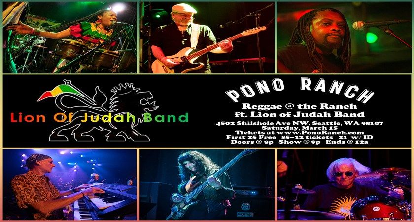 Reggae @ the Ranch ft. Lion of Judah Band