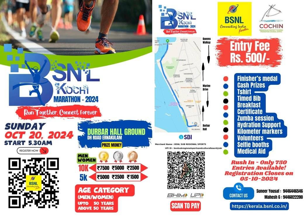 BSNL Kochi Marathon 2024