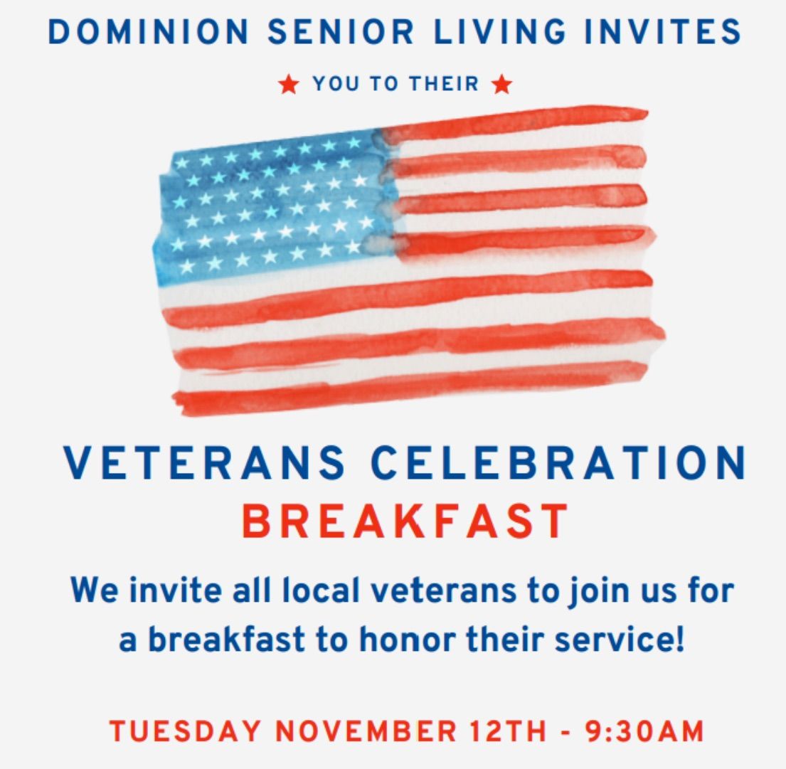 Veterans Celebration Breakfast