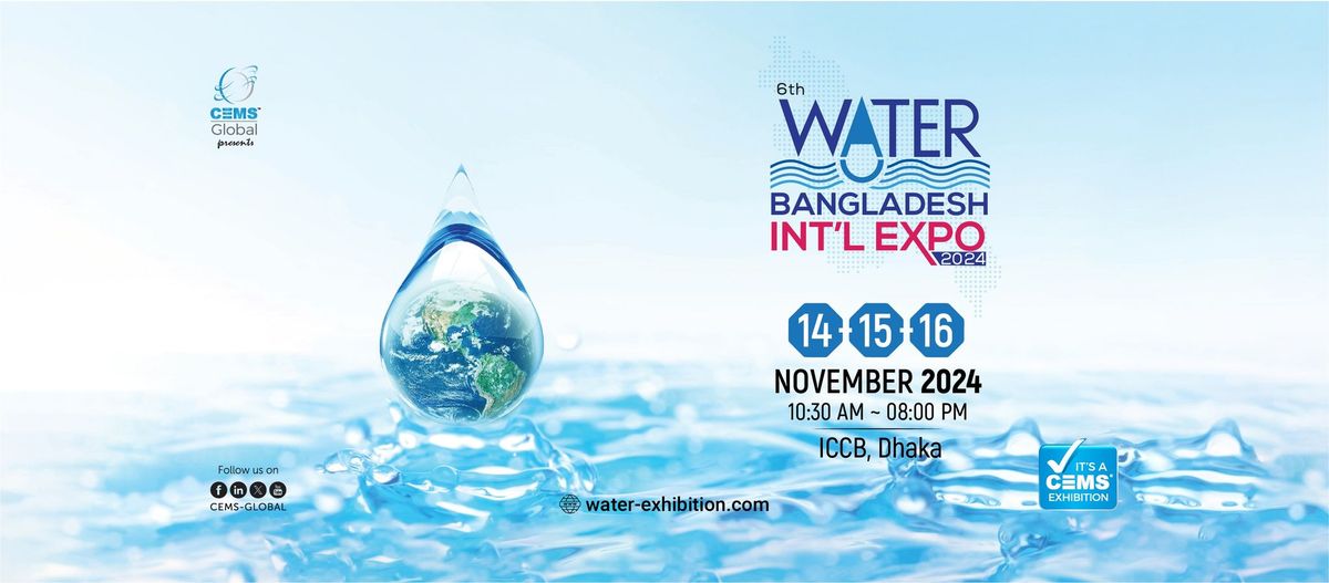 6th Water Bangladesh International Expo 2024