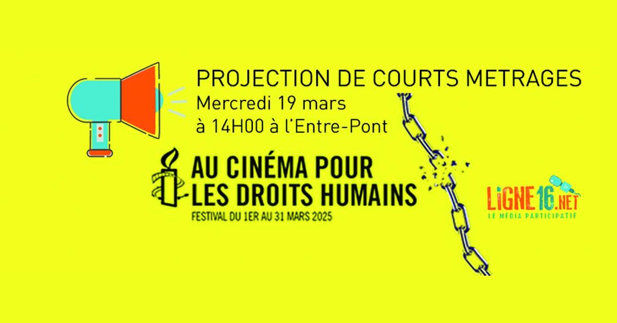 Projection de courts m\u00e9trages sur les droits humains