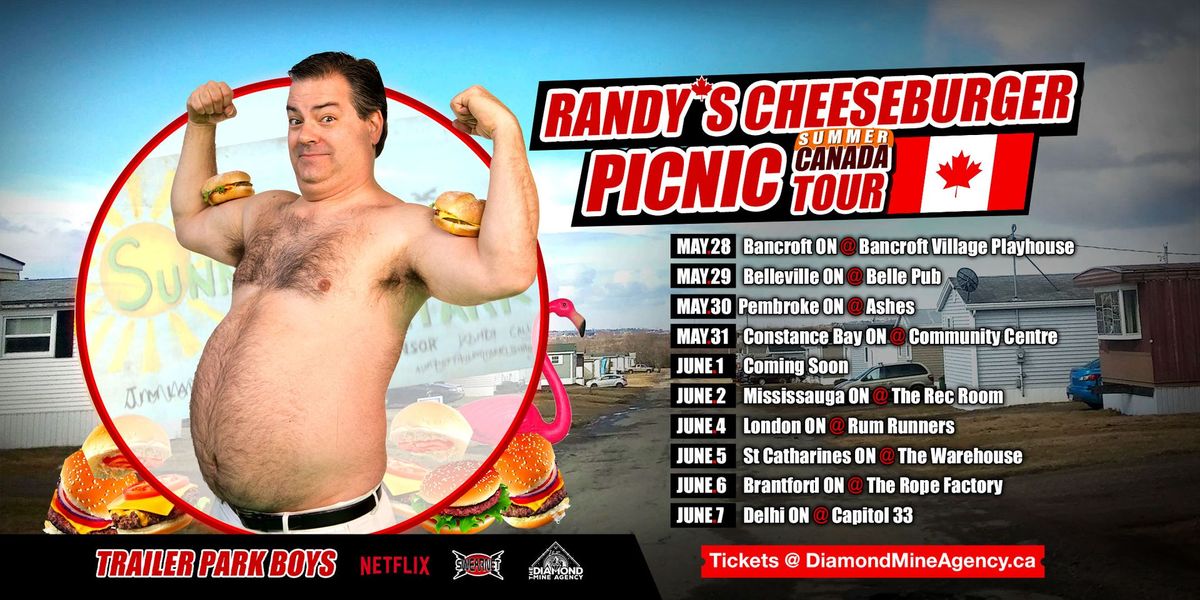 Randy (Trailer Park Boys) Cheeseburger Picnic Live In Belleville ON