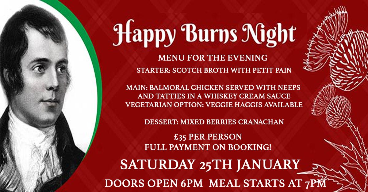 Burns Night Celebrations