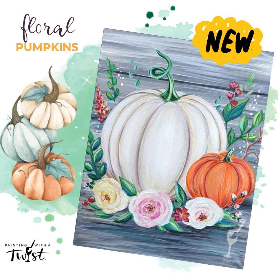*NEW* -  Floral Pumpkins!