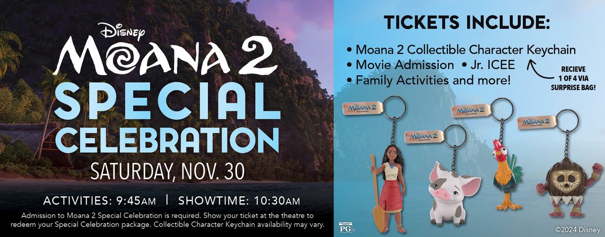 Moana 2 Special Celebration