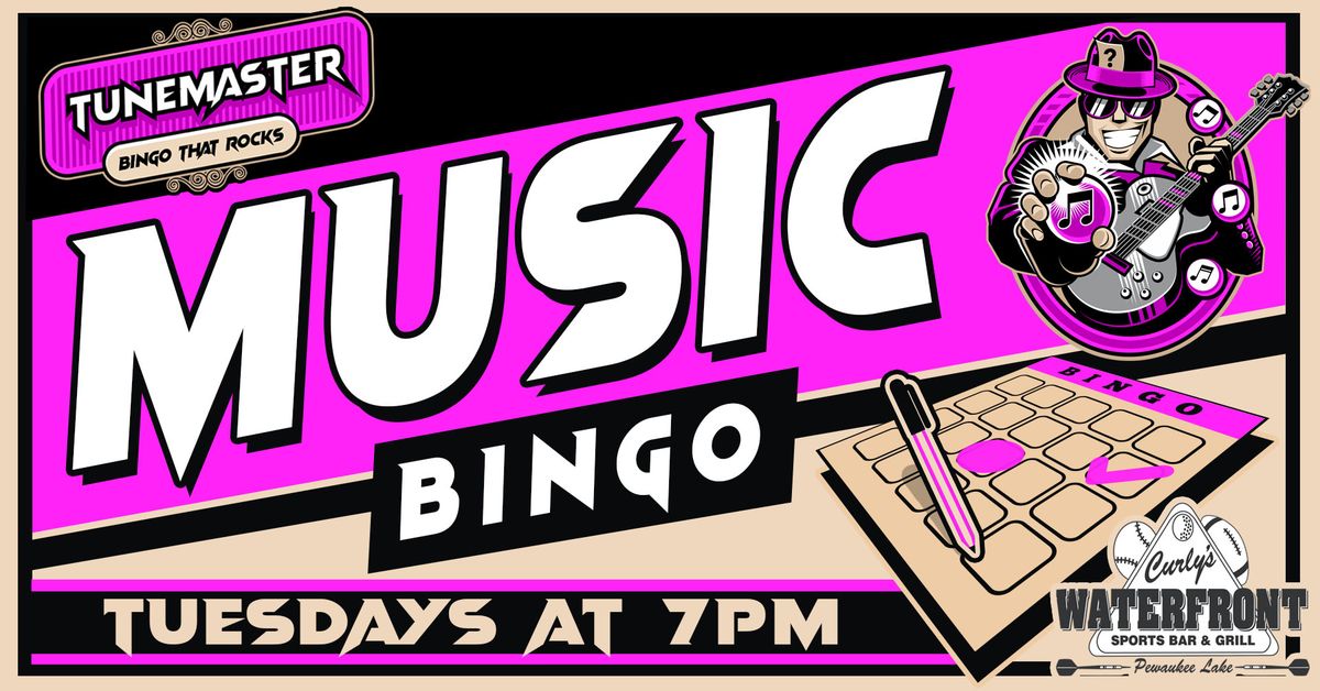 ?? Music Bingo at Curly's Waterfront!