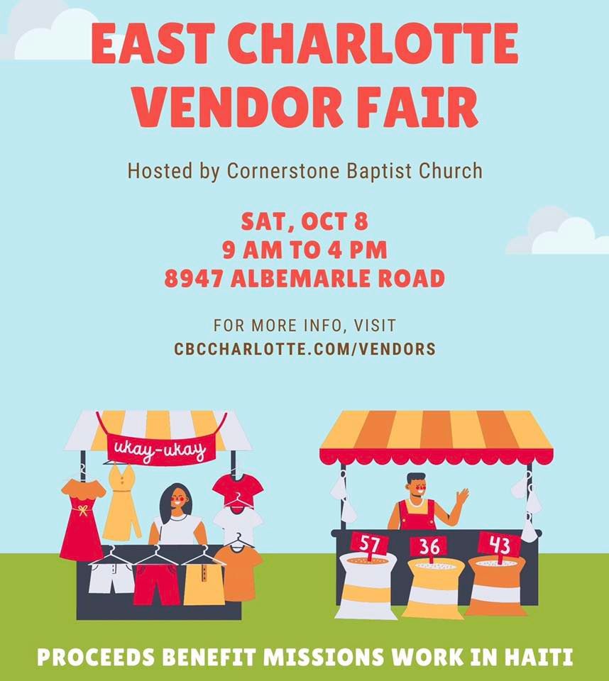 East Charlotte Vendor and Craft Fair