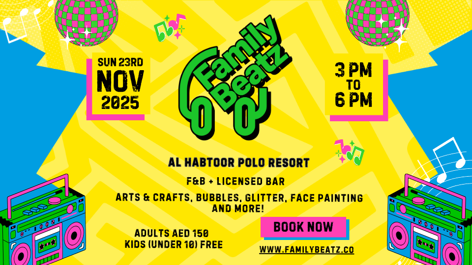 FamilyBeatz - Dubai's Best Family Rave