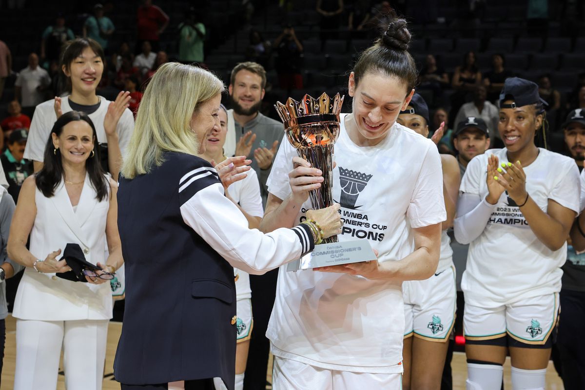 Las Vegas Aces at New York Liberty at Barclays Center