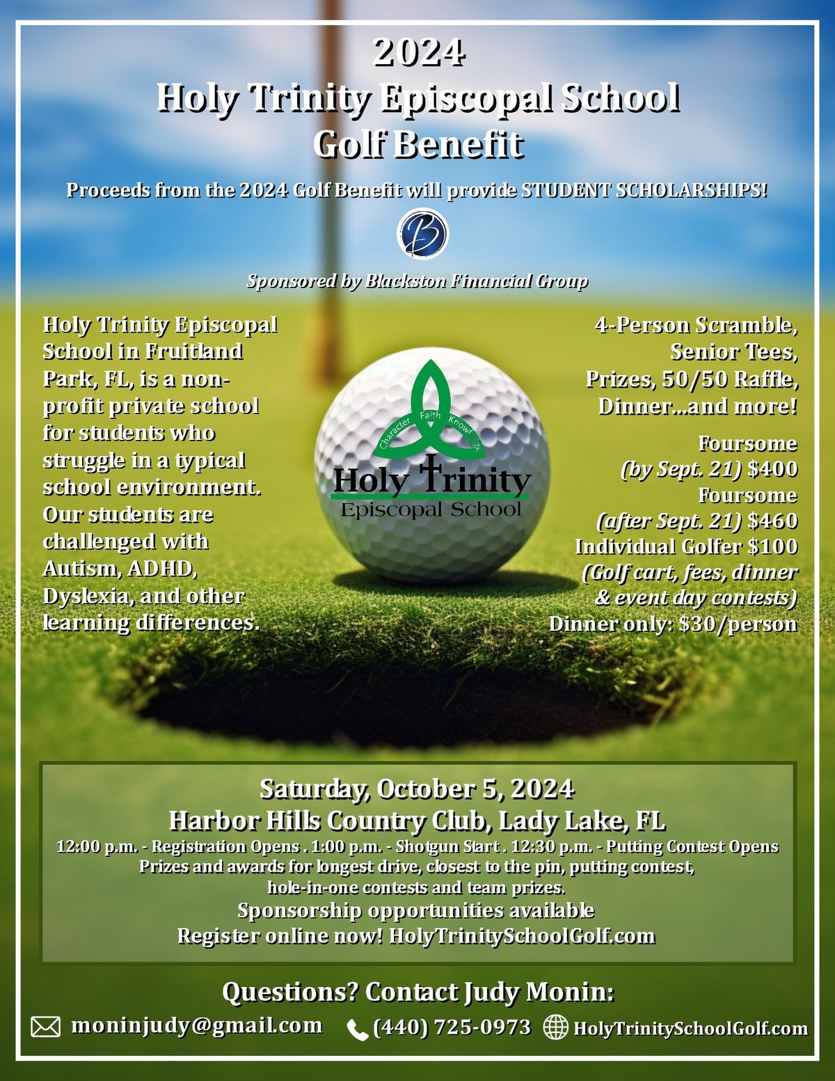 Holy Trinity School Golf Benefit