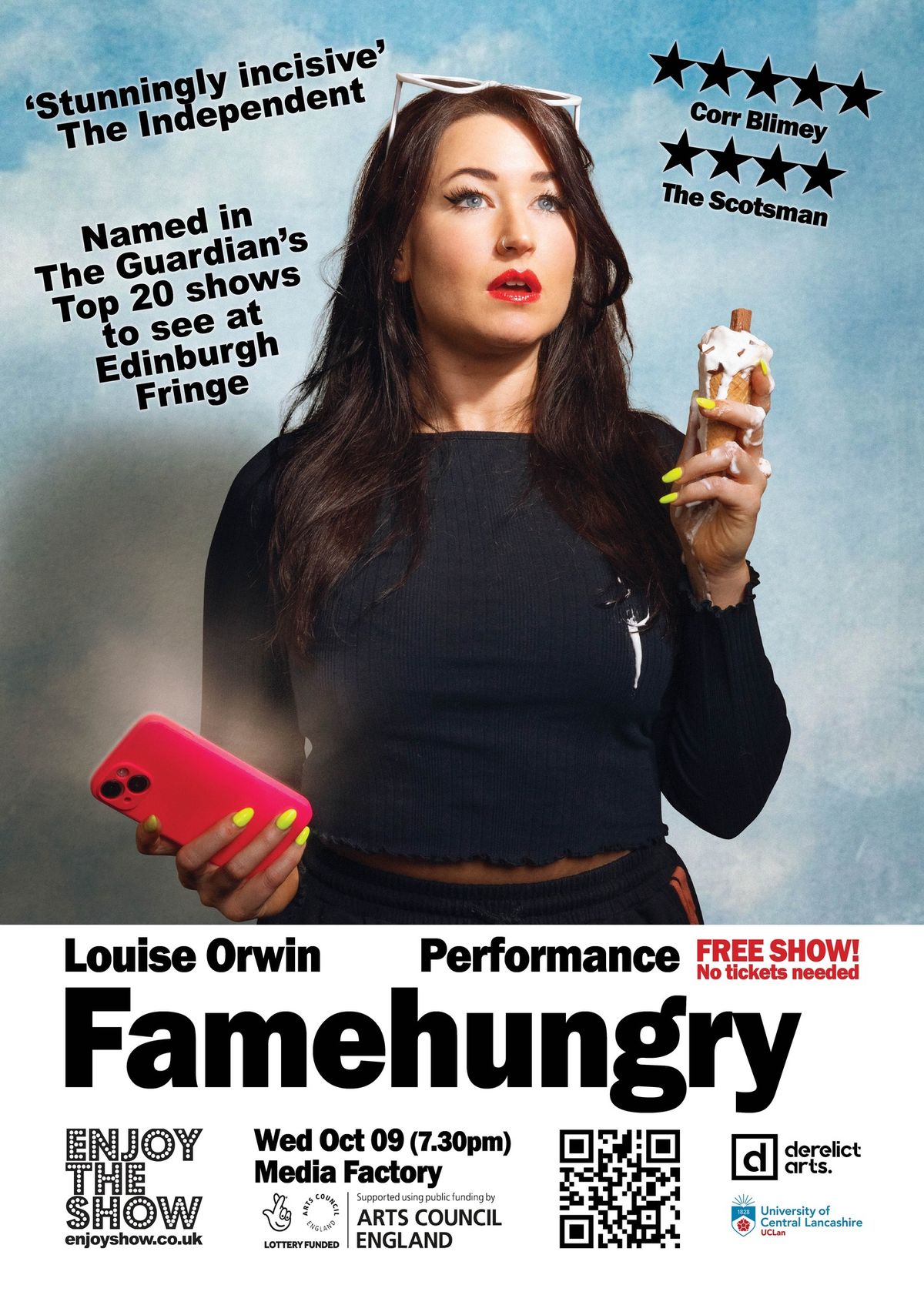 Louise Orwin: Famehungry (PERFORMANCE)