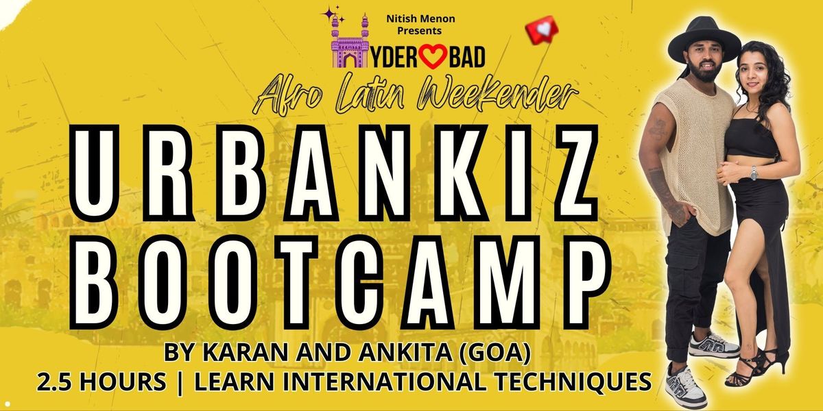 UrbanKiz Bootcamp by Karan and Ankita - Goa