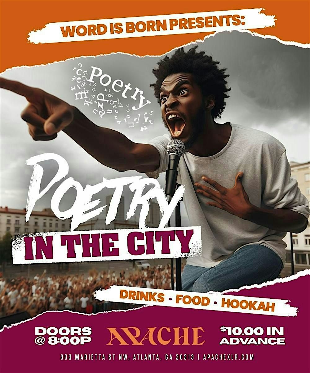 Poetry In The City: Live Poetry Open Mic Night in Atlanta