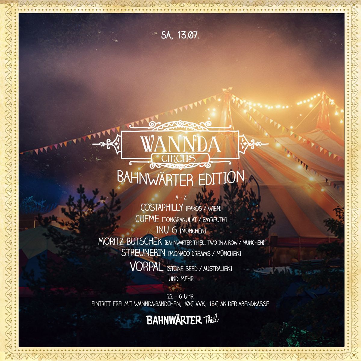 Wannda Circus Open Air | Bahnw\u00e4rter Edition