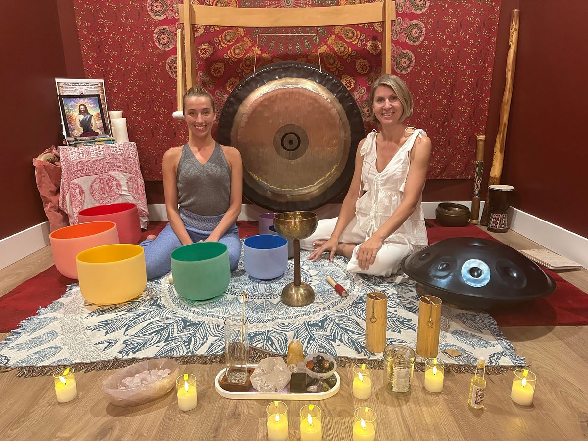 Full Moon Reiki and Sound Bath with Marta and Melody