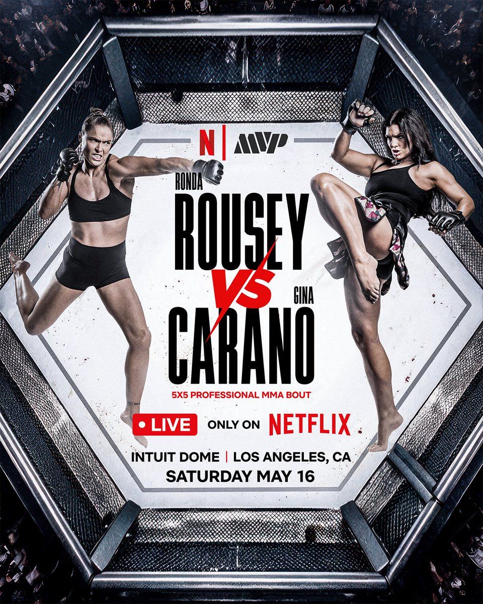 MVP - Rousey vs Carano at Intuit Dome