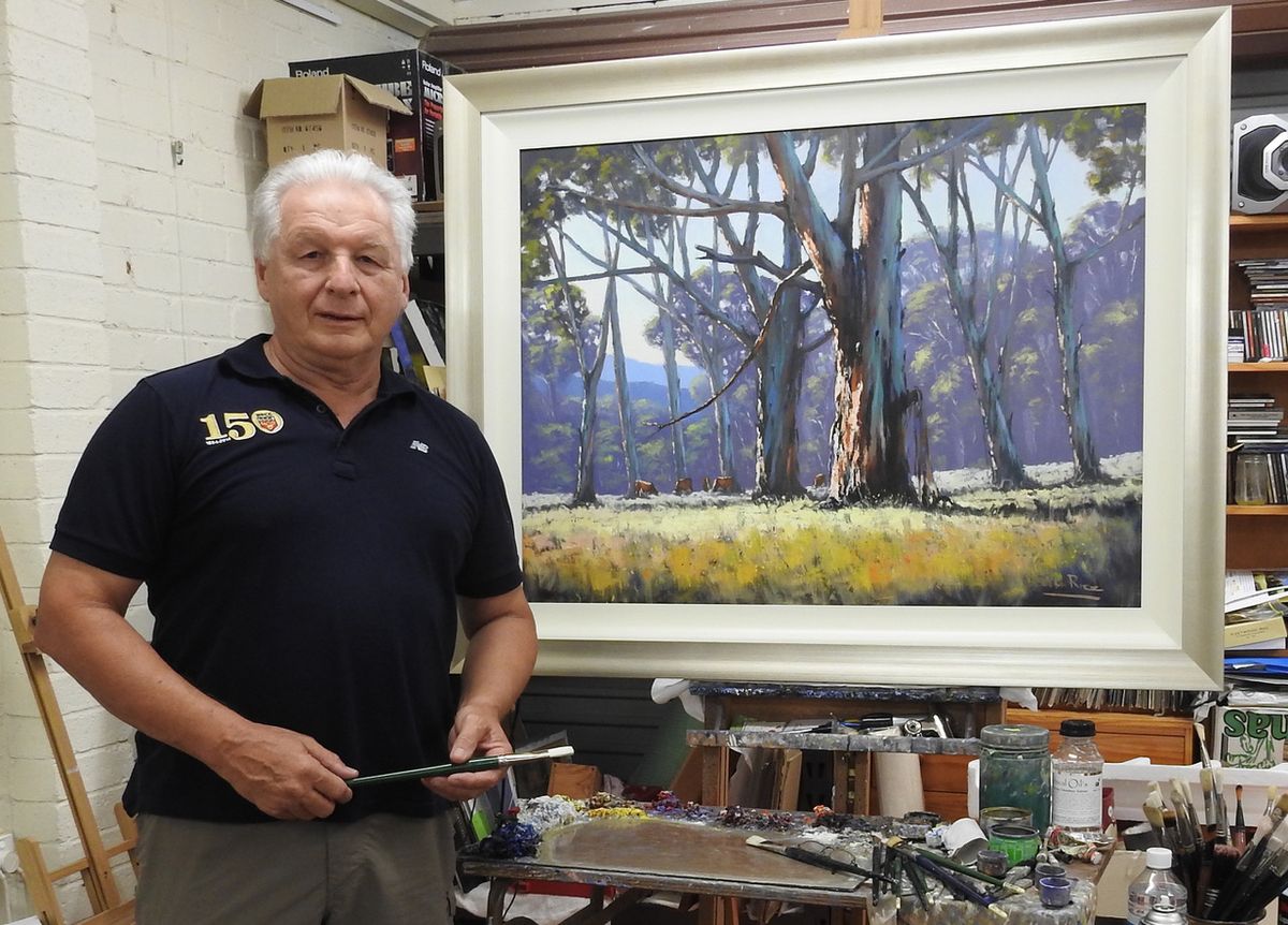 Oil Painting demonstration