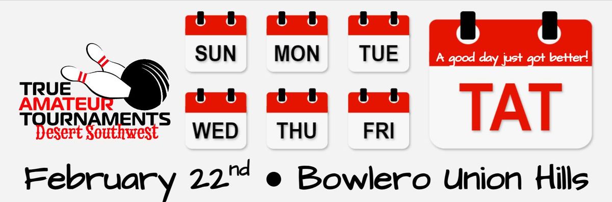 TATurday III @ Bowlero Union Hills