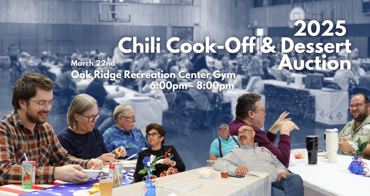 2025 Chili Cook-Off & Dessert Auction