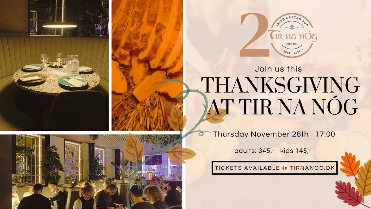 Thanksgiving at Tir na n\u00d3g