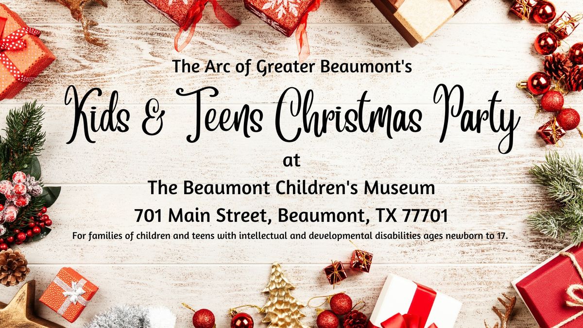 Kids and Teens Christmas Party