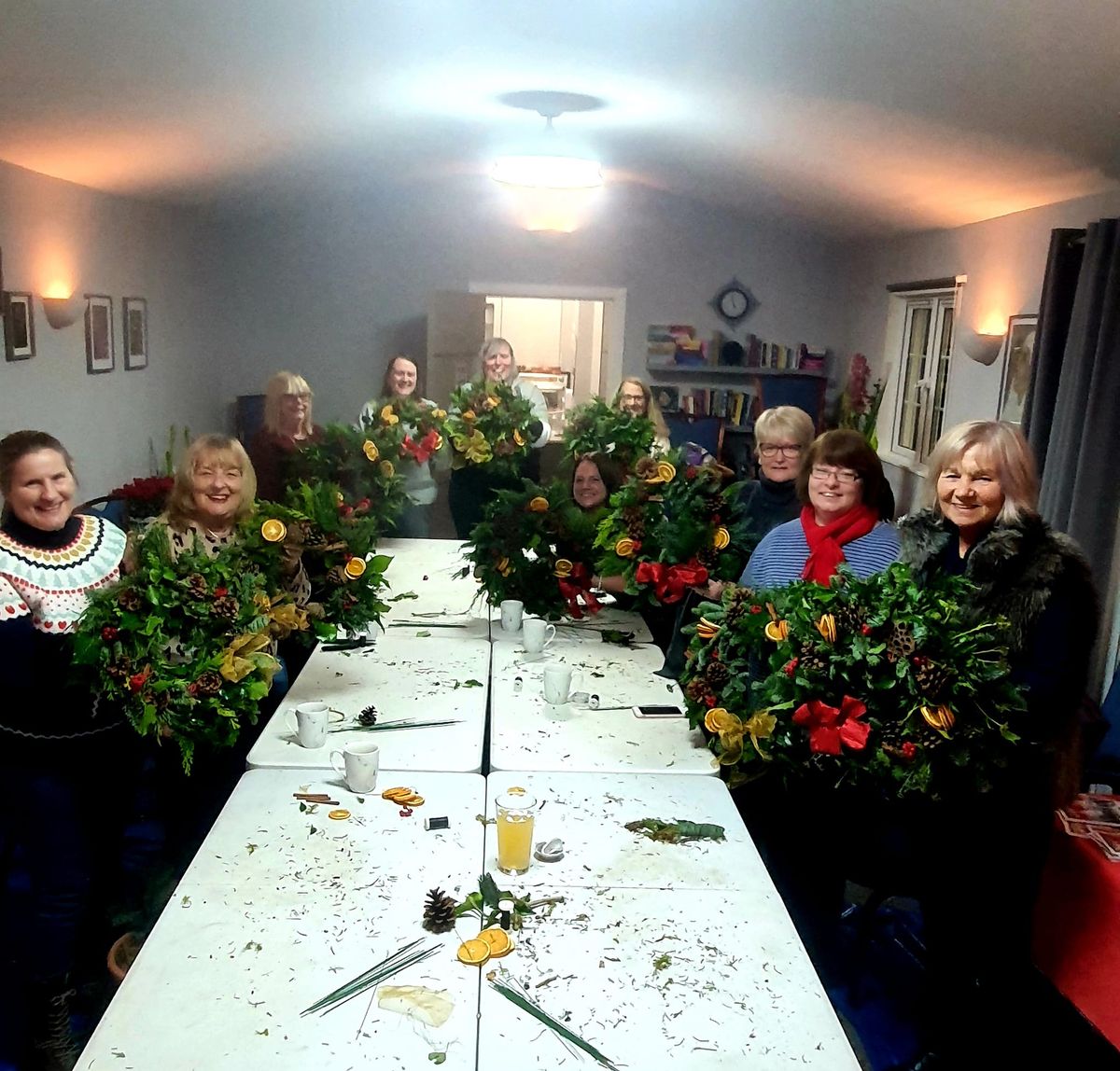 Christmas Door Wreath Workshop