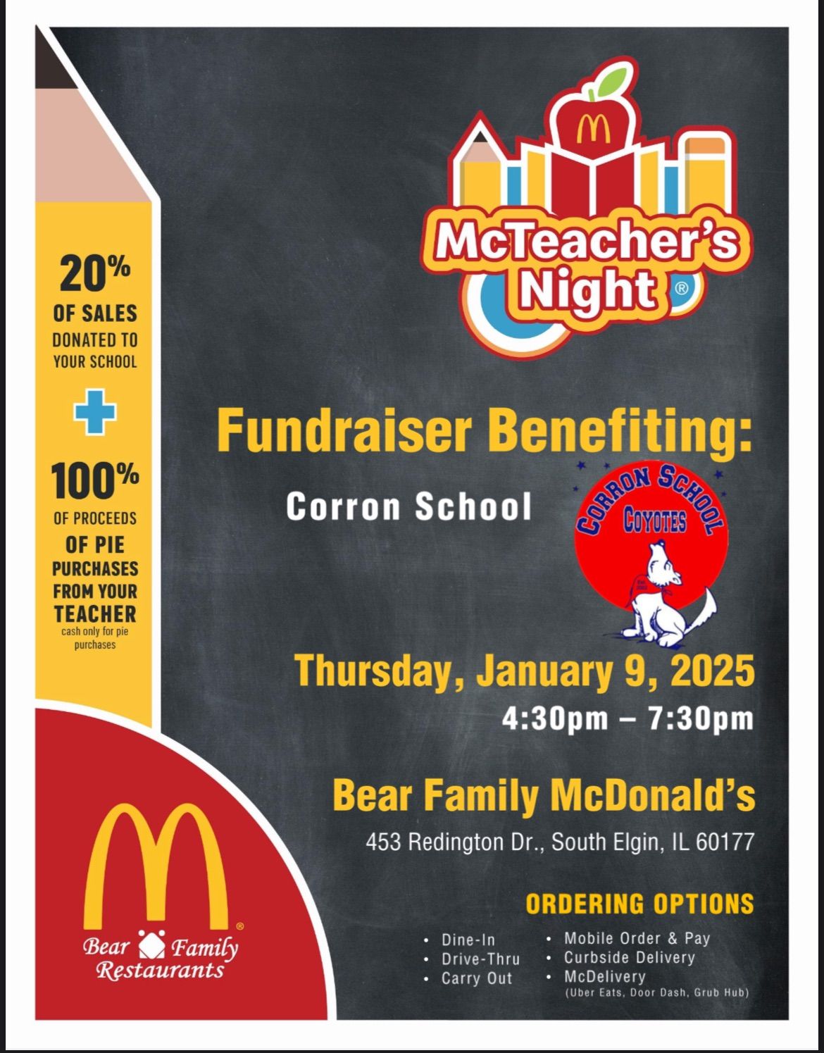 Corron McTeacher Night!