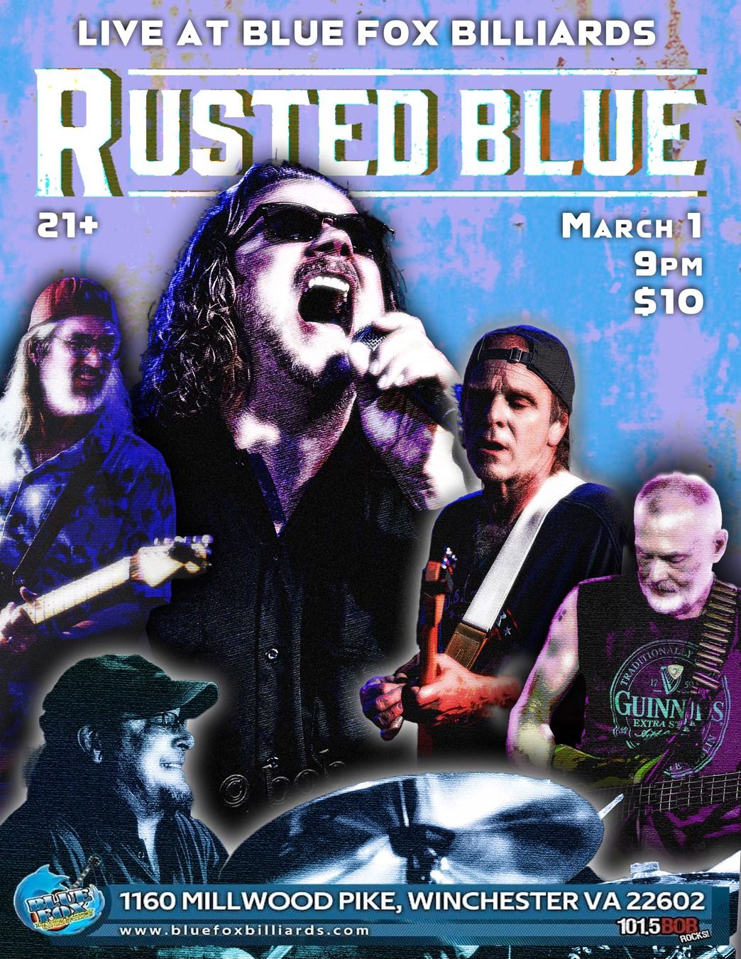 RUSTED BLUE Live at BLUE FOX