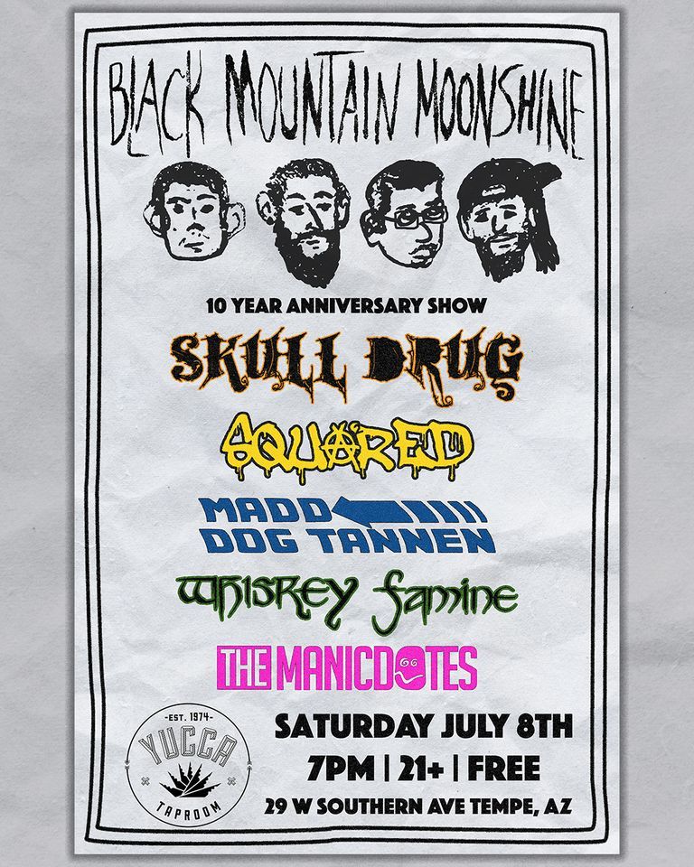 Black Mountain Moonshine 10 Year Anniversary Show