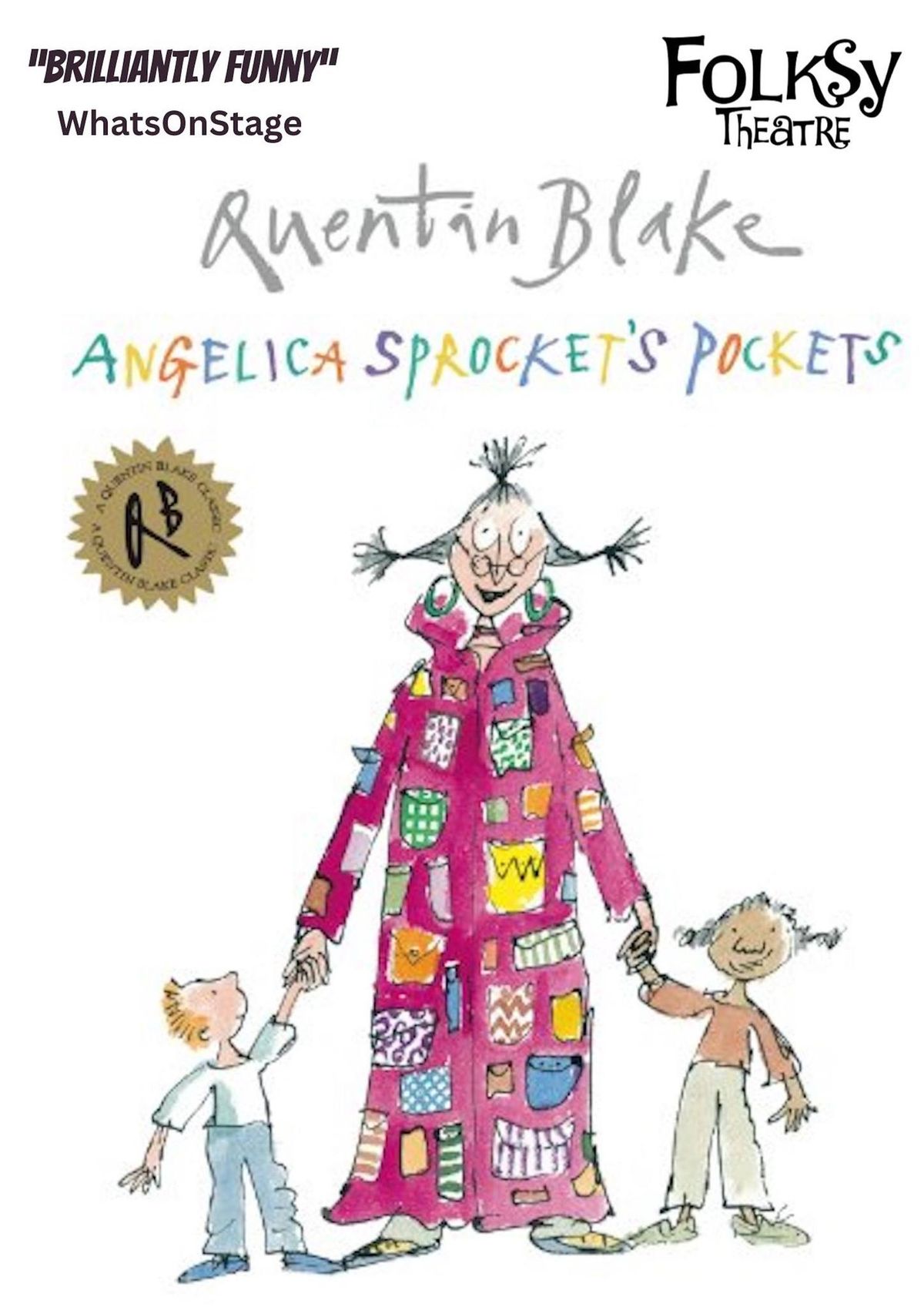Open-air Theatre-Folksy Theatre presents 'Angelica Sprocket's Pockets' at Wightwick Manor & Gardens