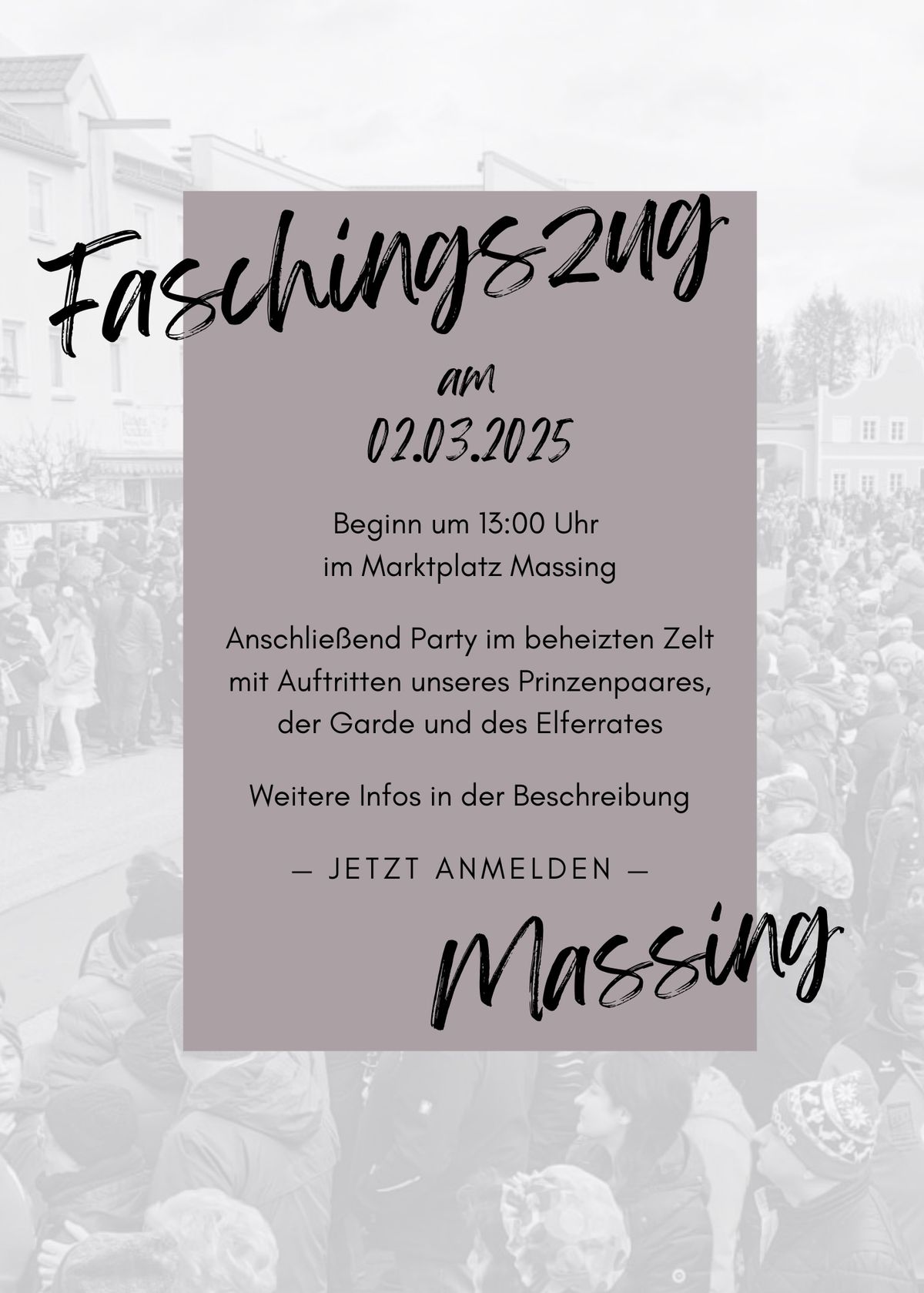 Faschingszug Massing 2025