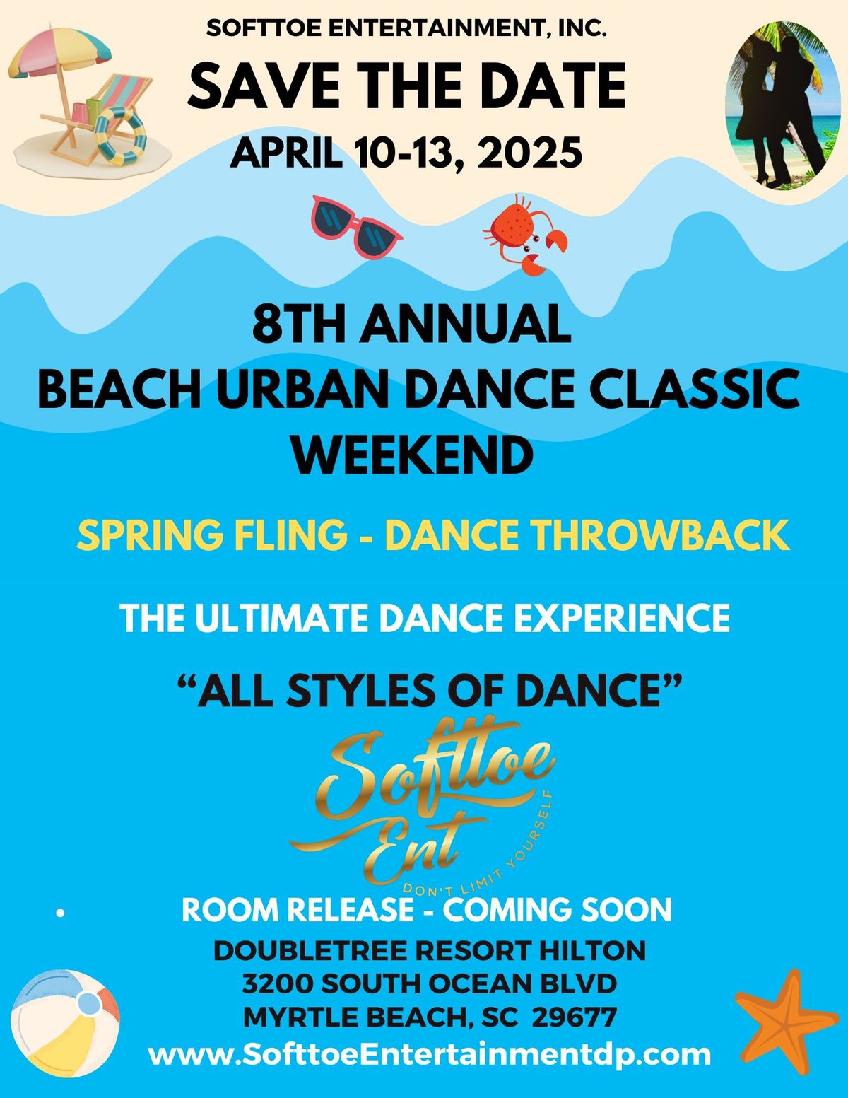 8TH ANNUAL BEACH URBAN DANCE - CLASSIC WEEKEND & EXPO(8.2)   