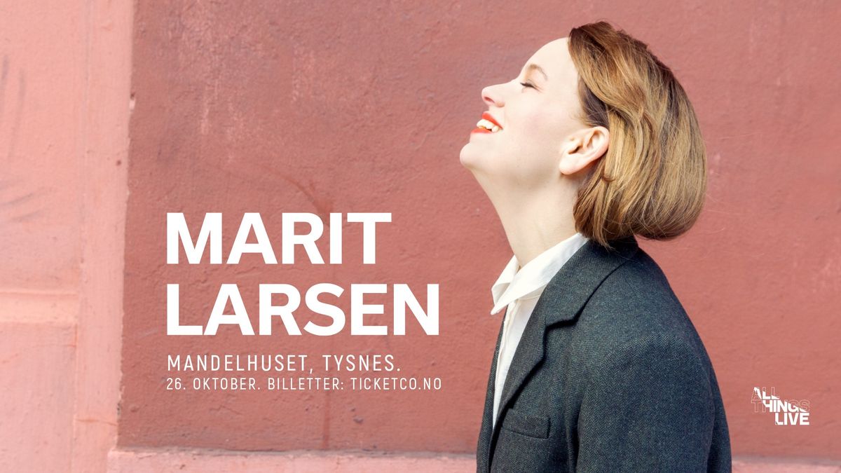 Marit Larsen - Intimkonsert p\u00e5 Mandelhuset