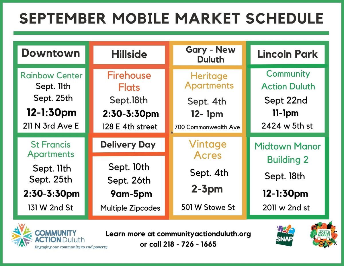 Mobile Market at Lincoln Park Grocery Giveaway 