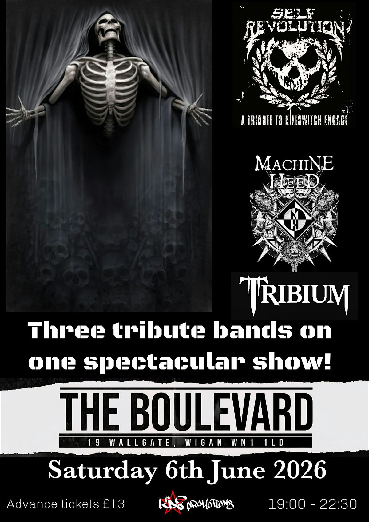 Machine Head , Killswitch Engage & Trivium Tribute Bands