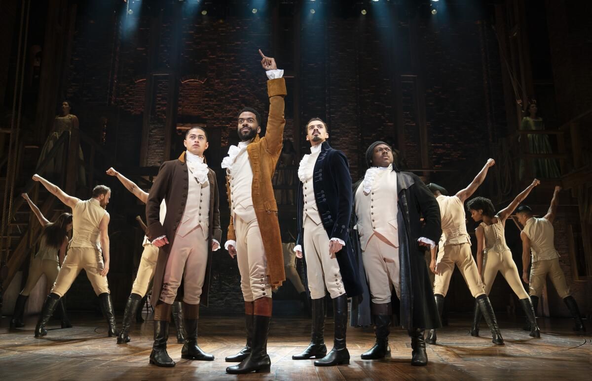 Hamilton at Sheas Performing Arts Center