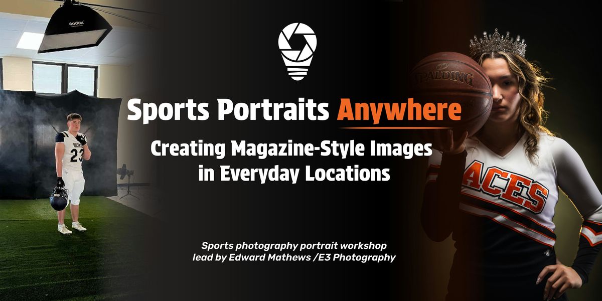 Sports Portraits Anywhere | Create Editorial Images in Everyday locations