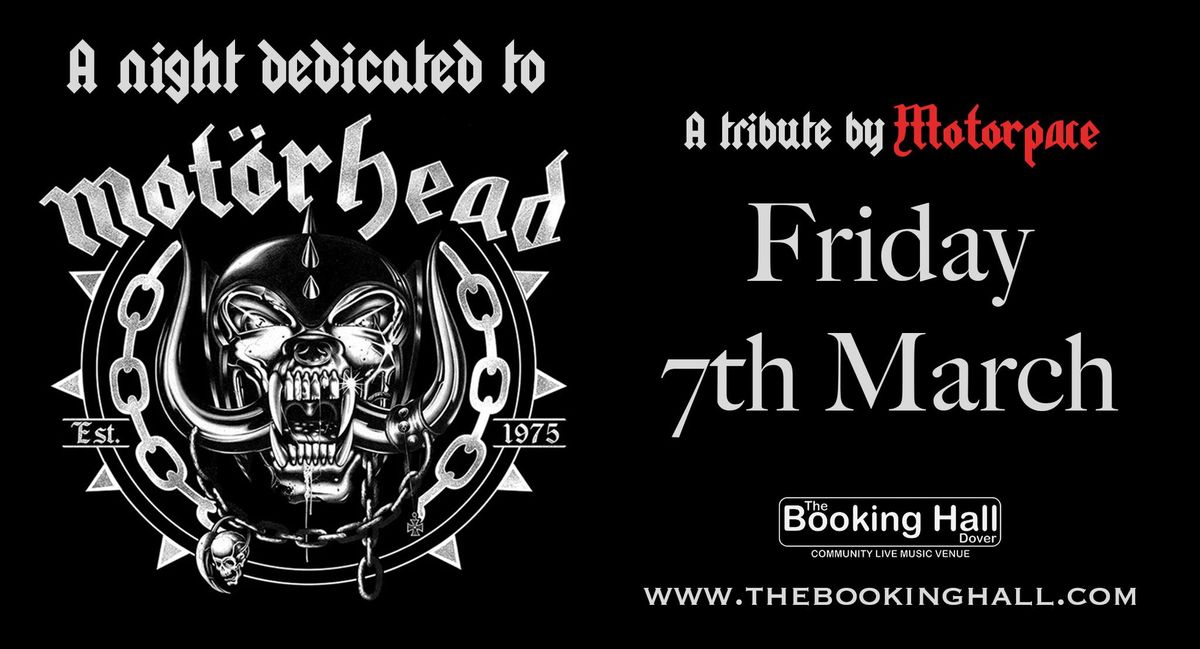 A night dedicated to Motorhead 