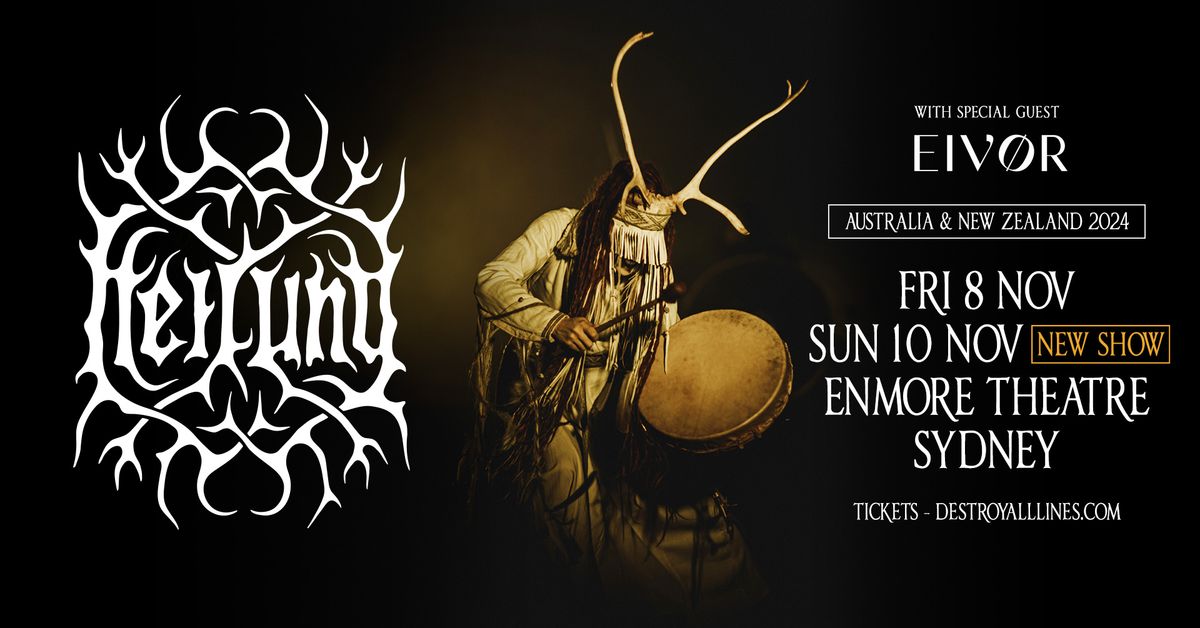 HEILUNG \/\/ Sydney \/\/ Enmore Theatre \/\/ with special guest EIV\u00d8R |  NEW SHOW 