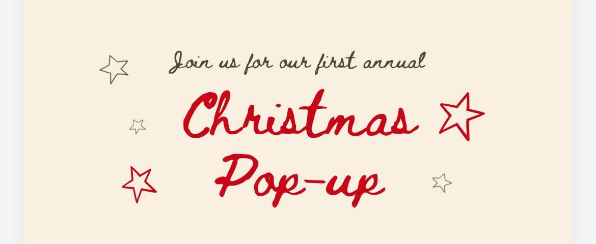 Chistmas Pop-Up 