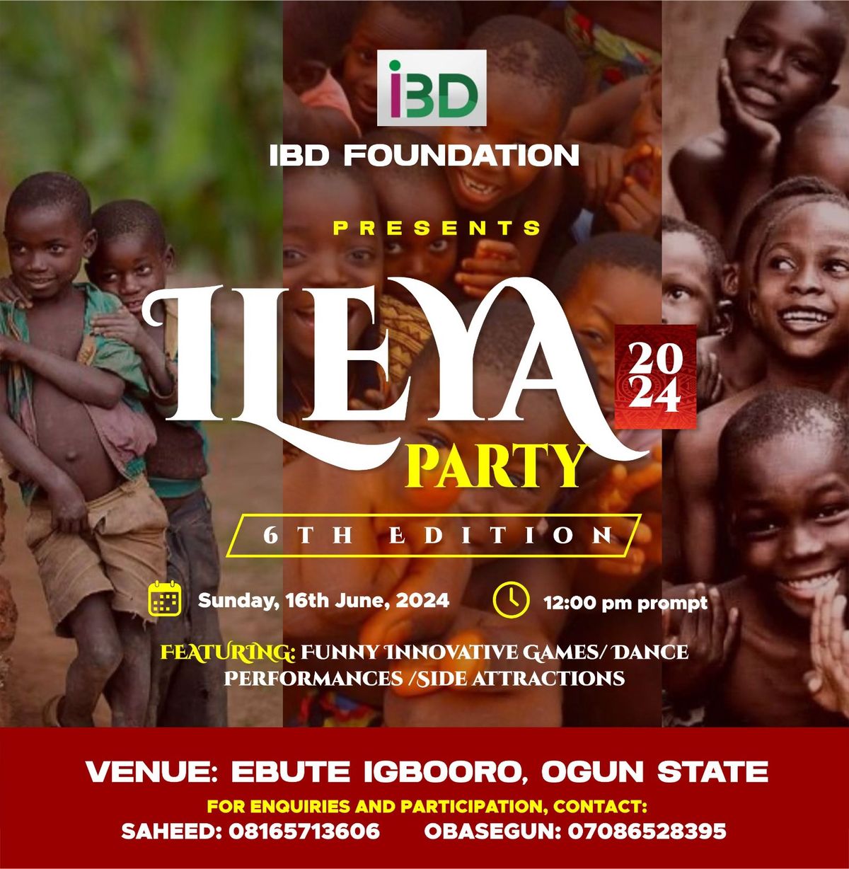 IBD Foundation Ileya Party 2024