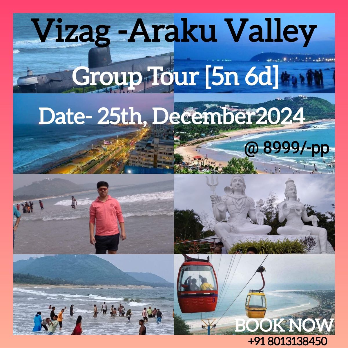 Vizag - Araku Valley Group Tour