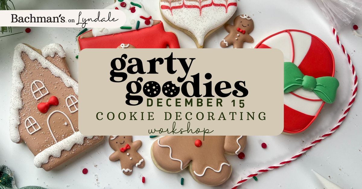 Garty Goodies Cookie Decorating - December 15