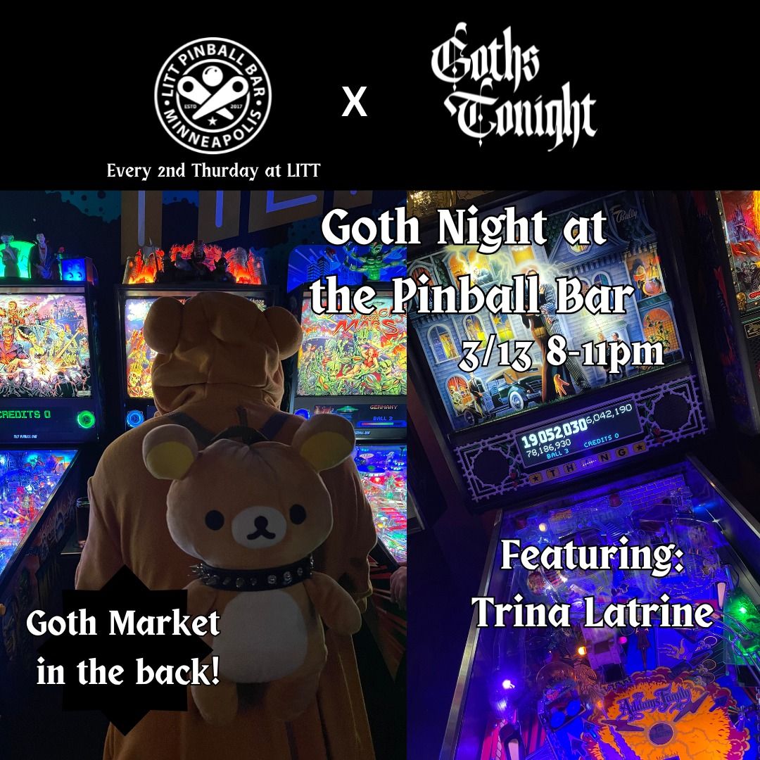 Goth Night at the Pinball Bar